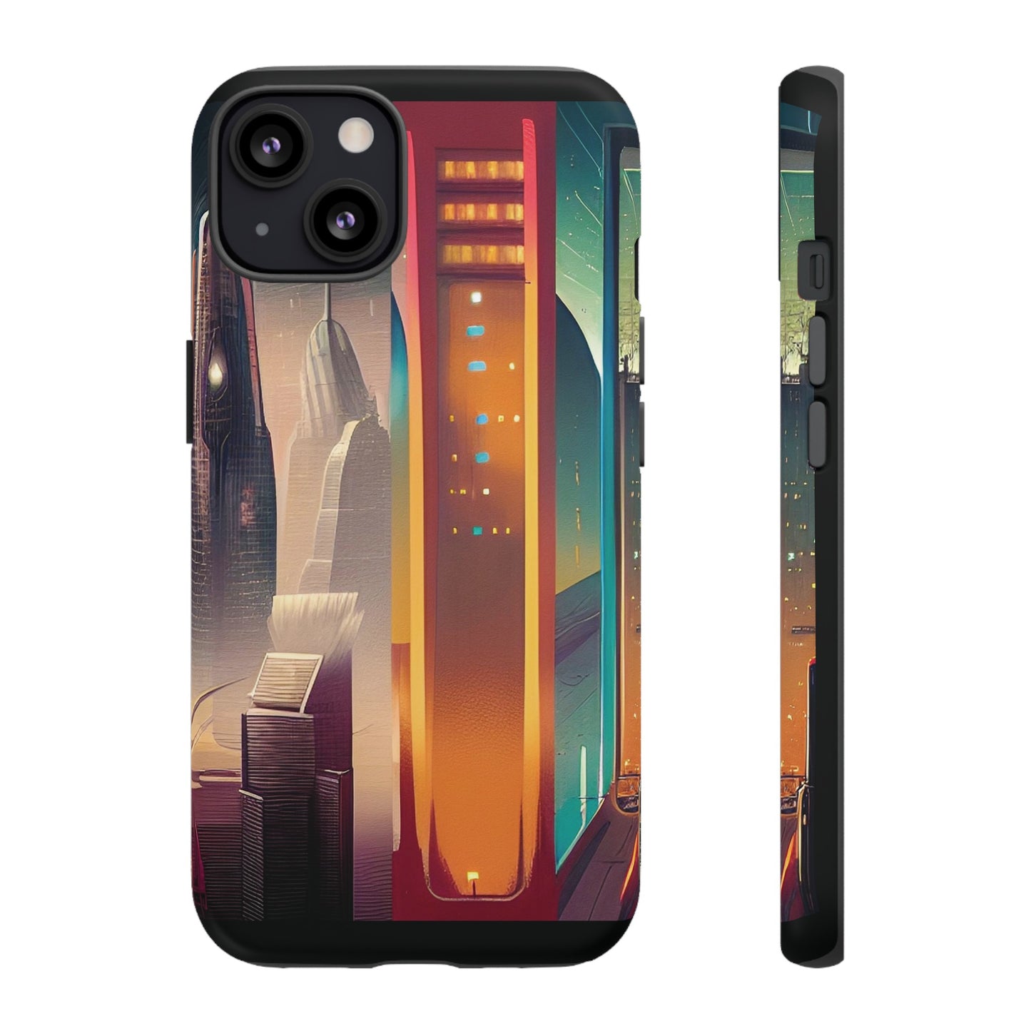 Sci-Fi  Buildings Wallpaper Phone Case | iPhone 15 Plus/ Pro, 14, 13, 12| Google Pixel 7, Pro, 5| Samsung Galaxy S23 All Major Phone Models