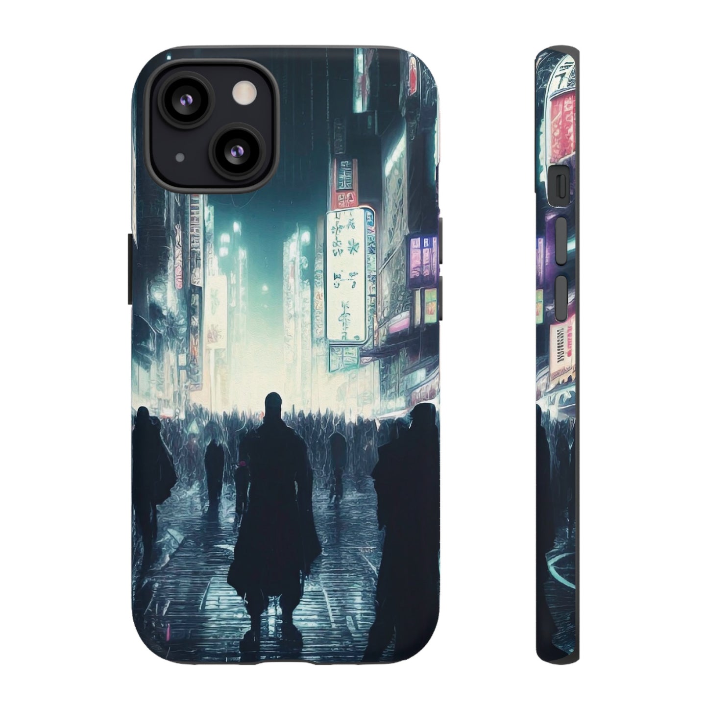 Strangers in the City Wallpaper Phone Case | iPhone 15 Plus/ Pro, 14, 13, 12| Google Pixel 7, Pro, 5| Samsung Galaxy S23 All Major Phone Models