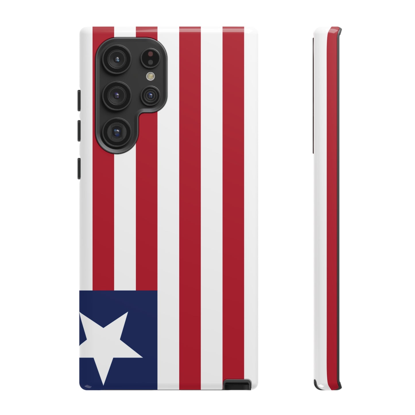 Liberia Flag Phone Case | iPhone 15 Plus/ Pro, 14, 13, 12| Google Pixel 7, Pro, 5| Samsung Galaxy S23 All Major Phone Models