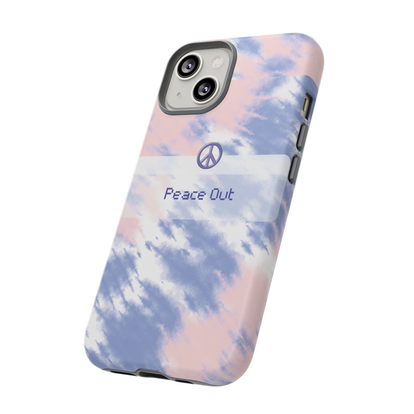 Peace Out Wallpaper Phone Case | iPhone 15 Plus/ Pro, 14, 13, 12| Google Pixel 7, Pro, 5| Samsung Galaxy S23 All Major Phone Models