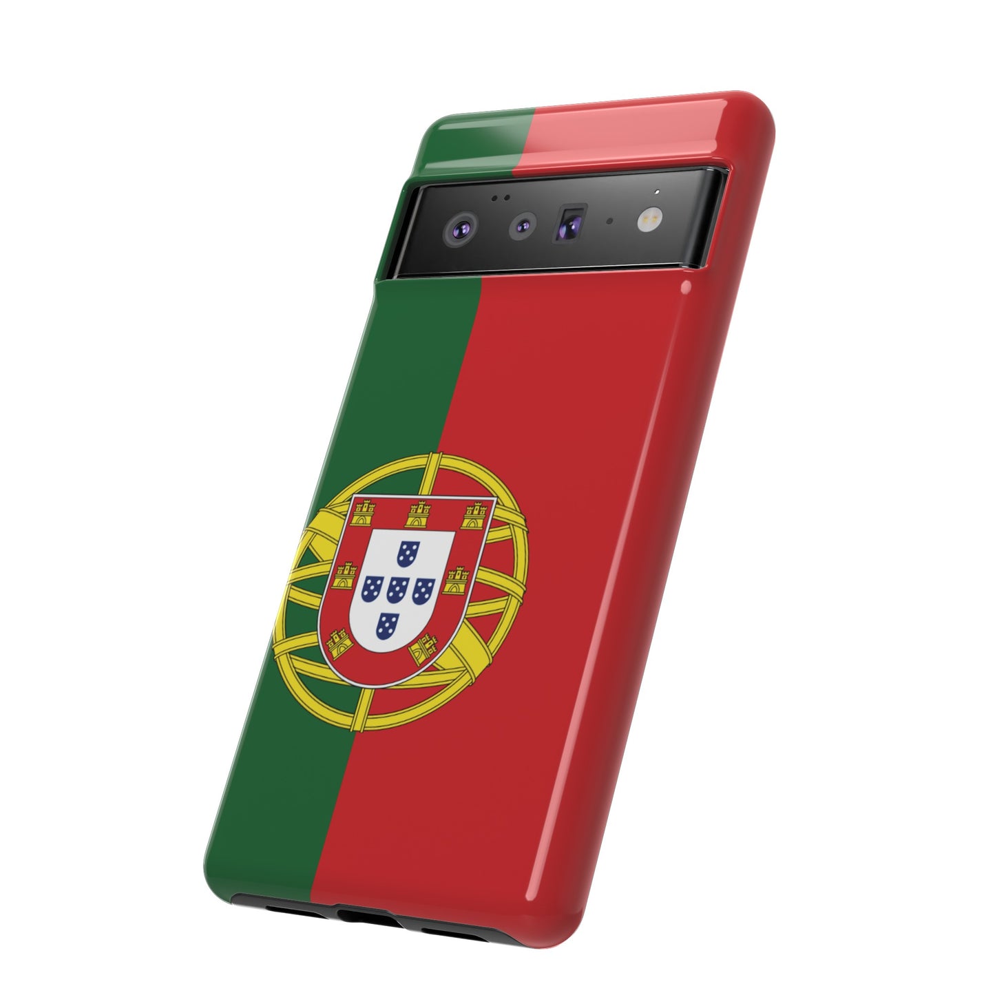 Portugal Flag Phone Case | iPhone 15 Plus/ Pro, 14, 13, 12| Google Pixel 7, Pro, 5| Samsung Galaxy S23 All Major Phone Models