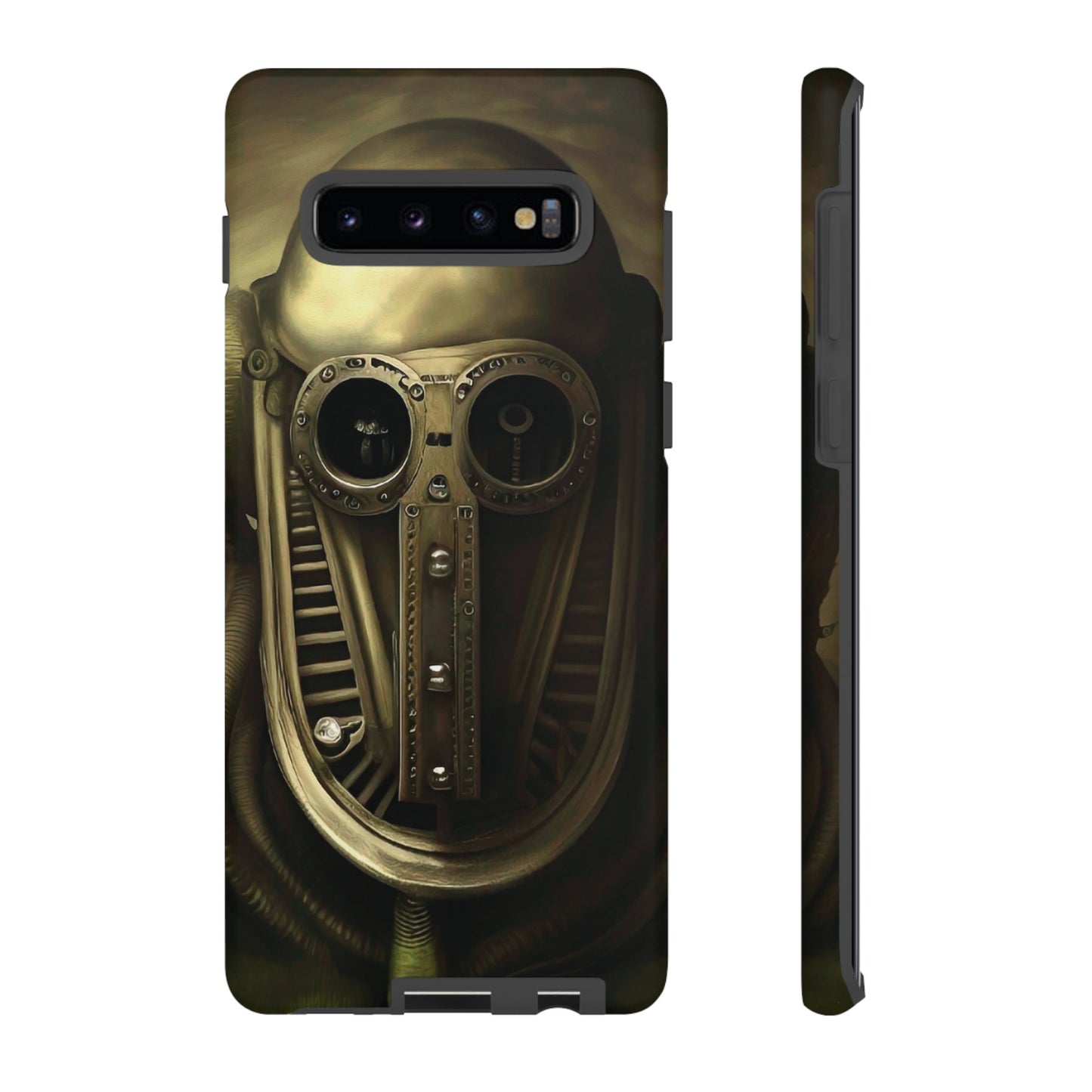 Sci-Fi Helmet Wallpaper Phone Case | iPhone 15 Plus/ Pro, 14, 13, 12| Google Pixel 7, Pro, 5| Samsung Galaxy S23 All Major Phone Models