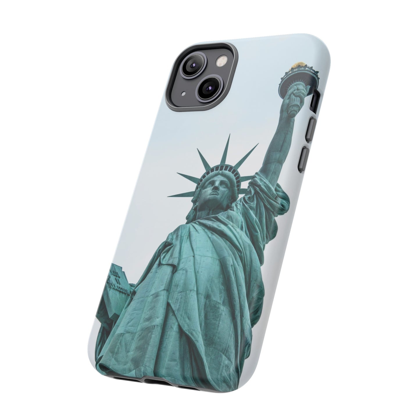 Statue of Liberty Wallpaper Phone Case | iPhone 15 Plus/ Pro, 14, 13, 12| Google Pixel 7, Pro, 5| Samsung Galaxy S23 All Major Phone Models