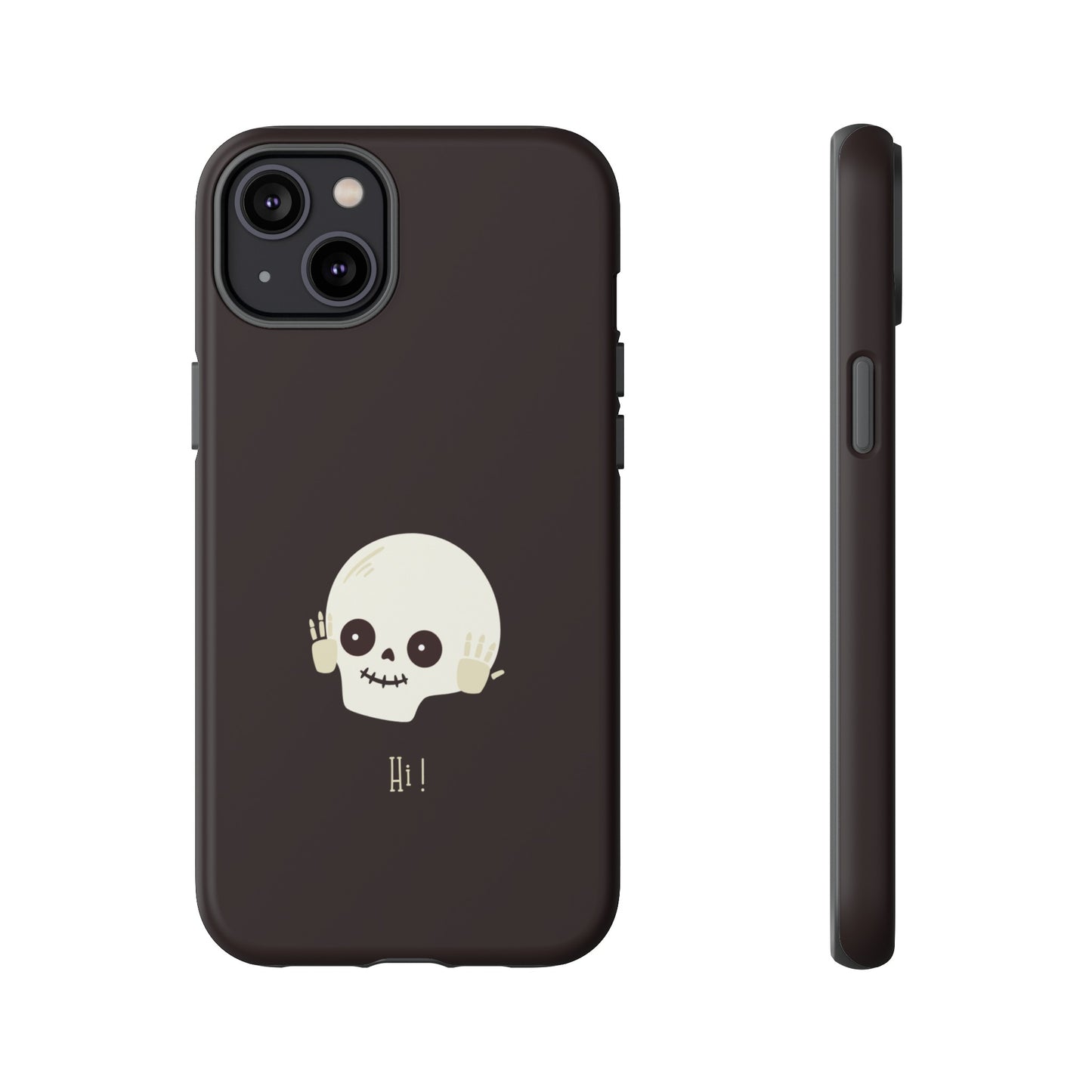 Hello Skull Phone Case | iPhone 15 Plus/ Pro, 14, 13, 12| Google Pixel 7, Pro, 5| Samsung Galaxy S23 All Major Phone Models