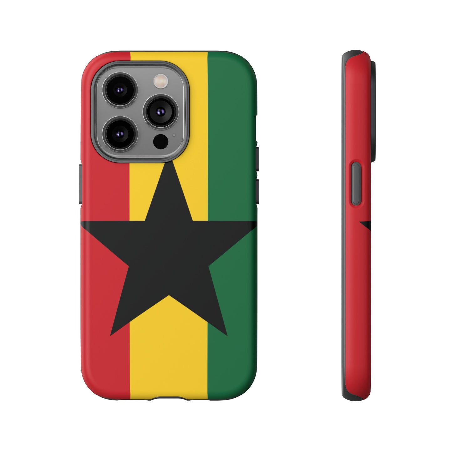 Ghana Flag Phone Case | iPhone 15 Plus/ Pro, 14, 13, 12| Google Pixel 7, Pro, 5| Samsung Galaxy S23 All Major Phone Models