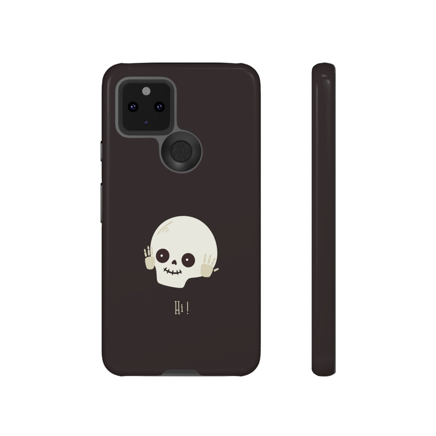 Hello Skull Phone Case | iPhone 15 Plus/ Pro, 14, 13, 12| Google Pixel 7, Pro, 5| Samsung Galaxy S23 All Major Phone Models