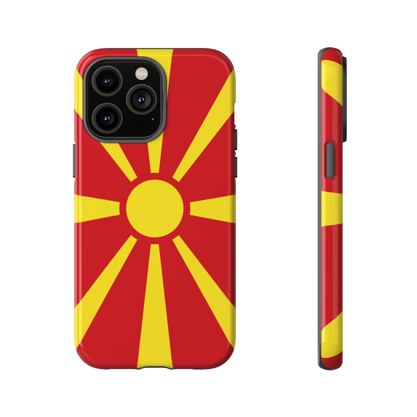 Macedonia Flag Phone Case | iPhone 15 Plus/ Pro, 14, 13, 12| Google Pixel 7, Pro, 5| Samsung Galaxy S23 All Major Phone Models