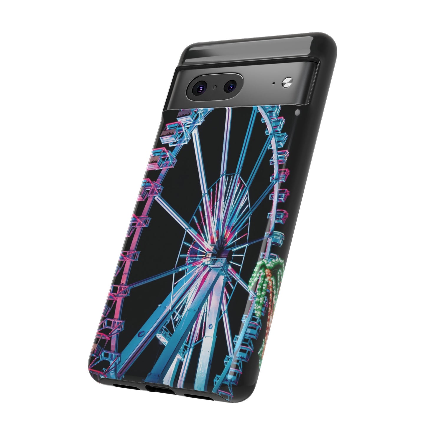 Ferris Wheel Wallpaper Phone Case | iPhone 15 Plus/ Pro, 14, 13, 12| Google Pixel 7, Pro, 5| Samsung Galaxy S23 All Major Phone Models