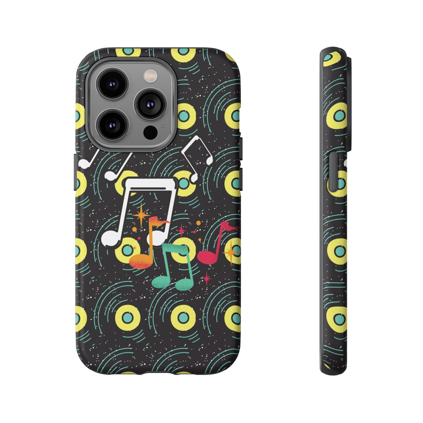 Music Wallpaper Phone Case | iPhone 15 Plus/ Pro, 14, 13, 12| Google Pixel 7, Pro, 5| Samsung Galaxy S23 All Major Phone Models