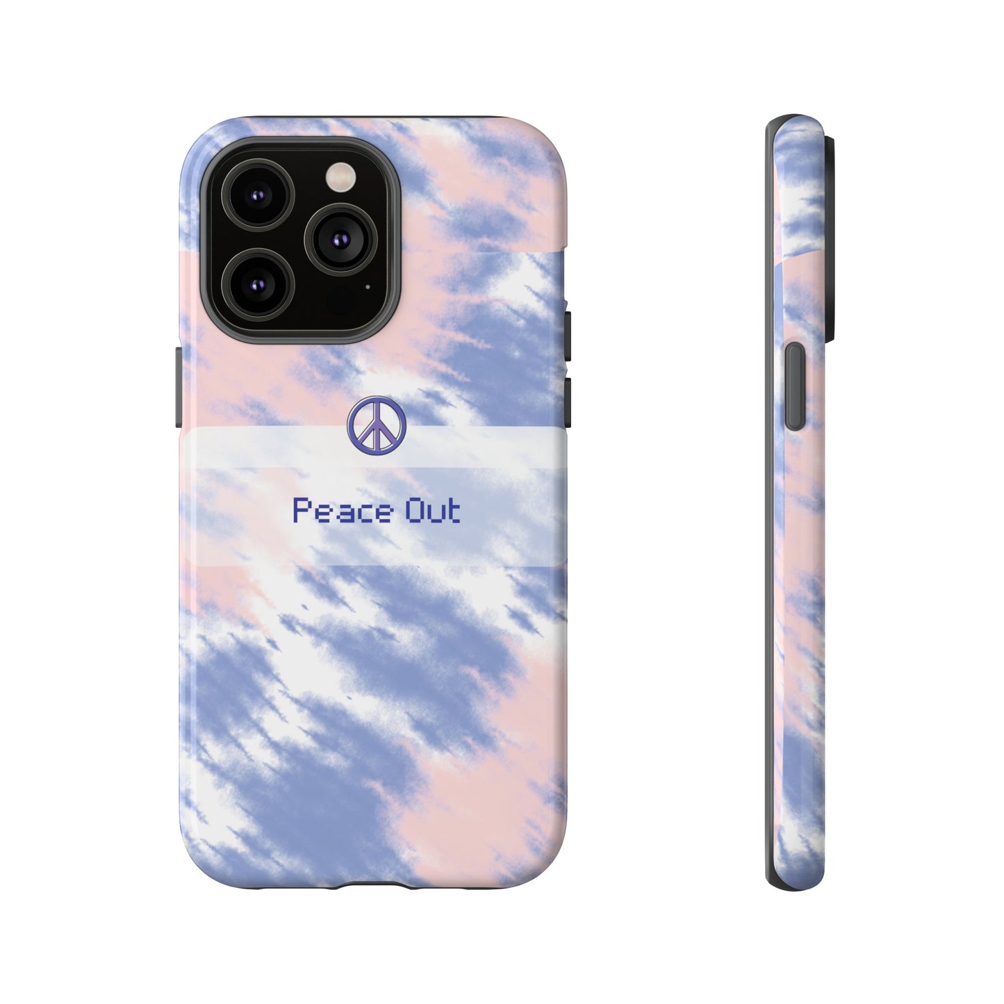 Peace Out Wallpaper Phone Case | iPhone 15 Plus/ Pro, 14, 13, 12| Google Pixel 7, Pro, 5| Samsung Galaxy S23 All Major Phone Models