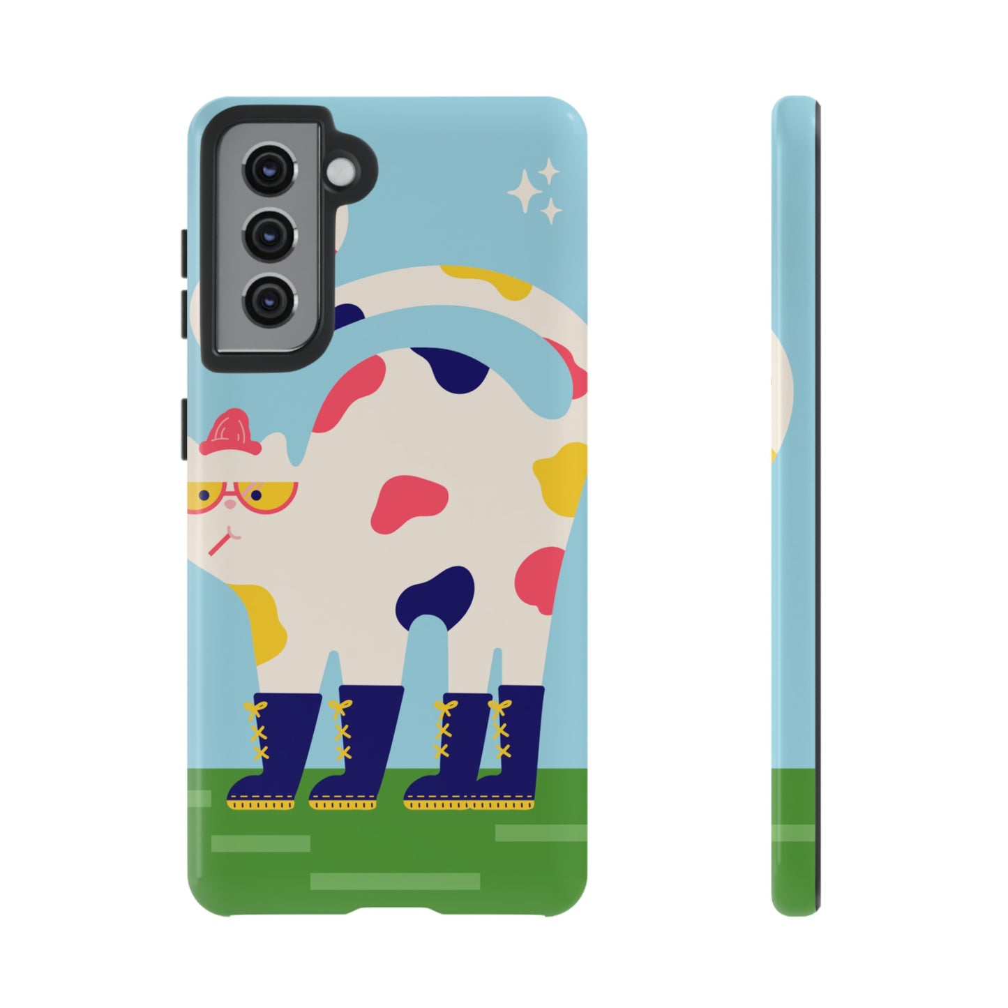 Rainboot Cat Phone Case | iPhone 15 Plus/ Pro, 14, 13, 12| Google Pixel 7, Pro, 5| Samsung Galaxy S23 All Major Phone Models