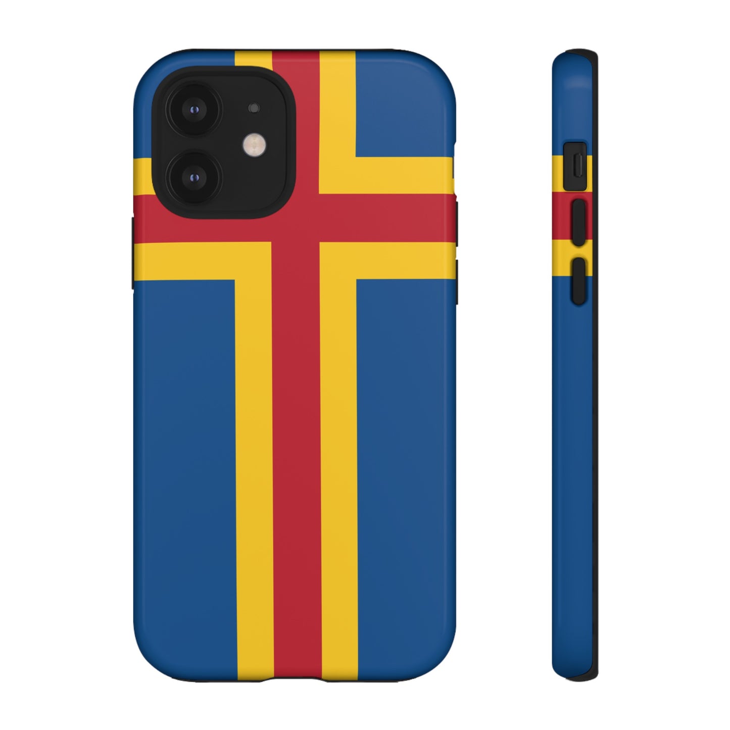 Aland Islands (Finland) Flag Phone Case | iPhone 15 Plus/ Pro, 14, 13, 12| Google Pixel 7, Pro, 5| Samsung Galaxy S23 All Major Phone Models