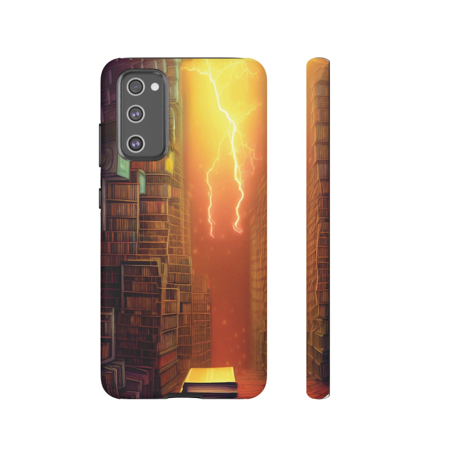 Lightning in the Library Wallpaper Phone Case | iPhone 15 Plus/ Pro, 14, 13, 12| Google Pixel 7, Pro, 5| Samsung Galaxy S23 All Major Phone Models