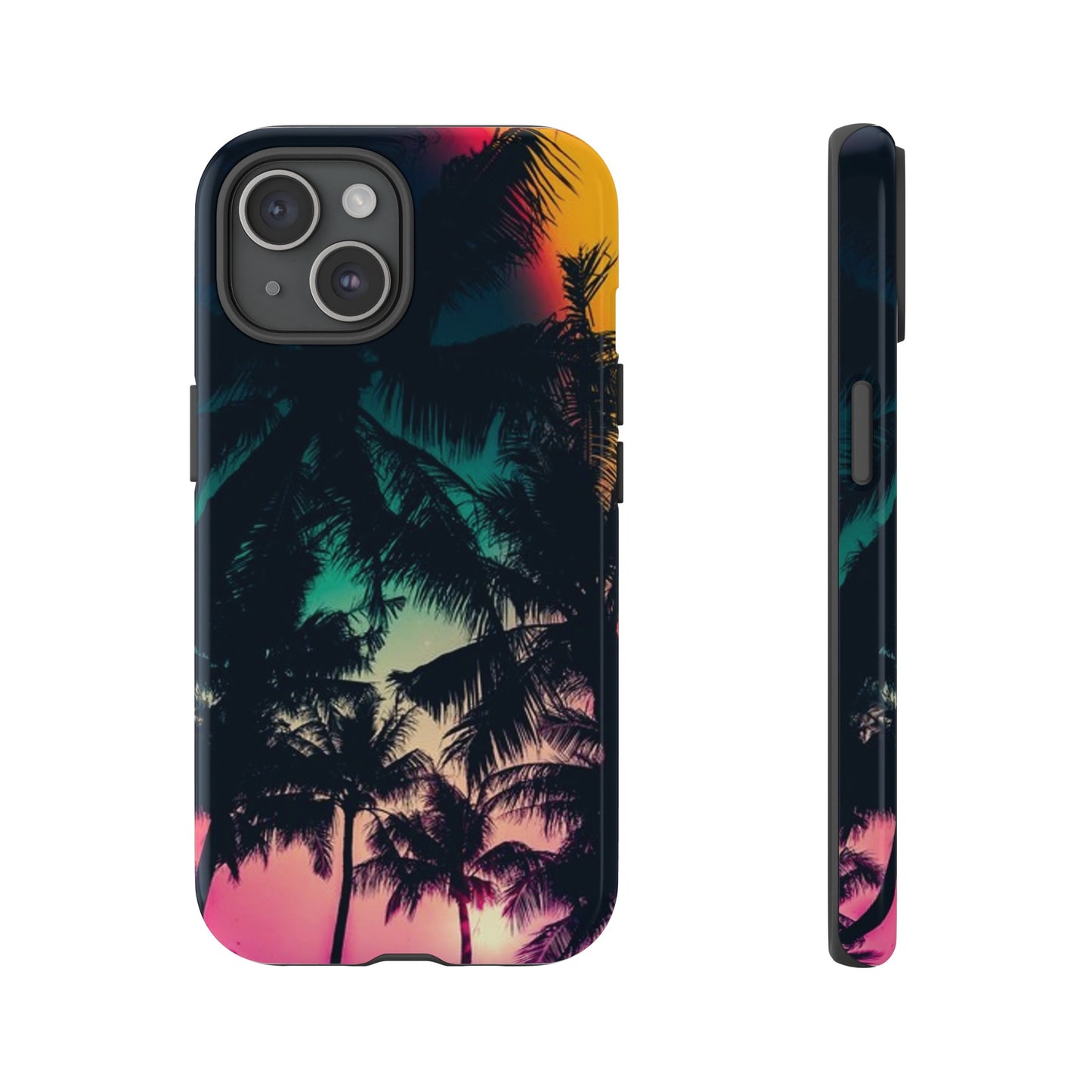 Palm Trees Wallpaper Phone Case | iPhone 15 Plus/ Pro, 14, 13, 12| Google Pixel 7, Pro, 5| Samsung Galaxy S23 All Major Phone Models