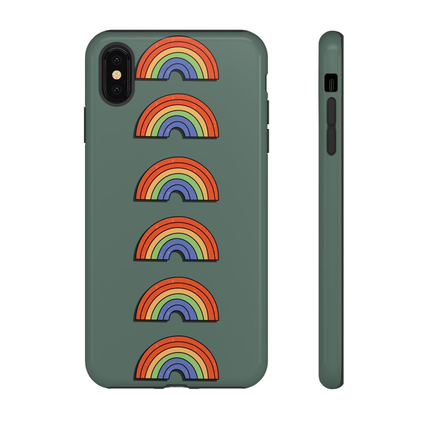 Rainbow Wallpaper Phone Case | iPhone 15 Plus/ Pro, 14, 13, 12| Google Pixel 7, Pro, 5| Samsung Galaxy S23 All Major Phone Models