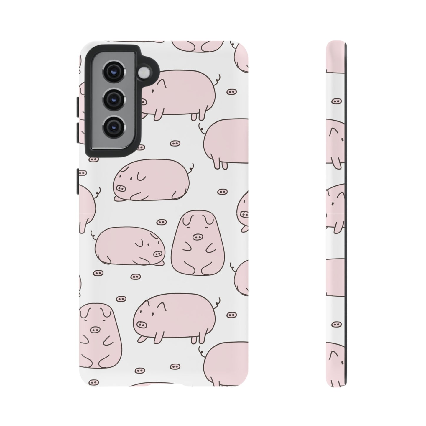 Pig Wallpaper Phone Case | iPhone 15 Plus/ Pro, 14, 13, 12| Google Pixel 7, Pro, 5| Samsung Galaxy S23 All Major Phone Models