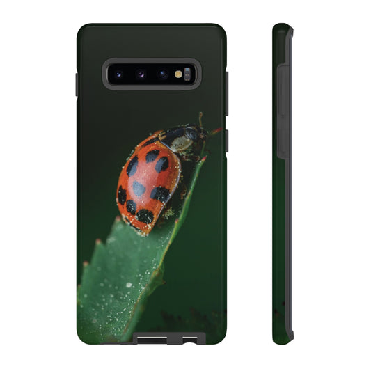 Ladybug Wallpaper Phone Case | iPhone 15 Plus/ Pro, 14, 13, 12| Google Pixel 7, Pro, 5| Samsung Galaxy S23 All Major Phone Models