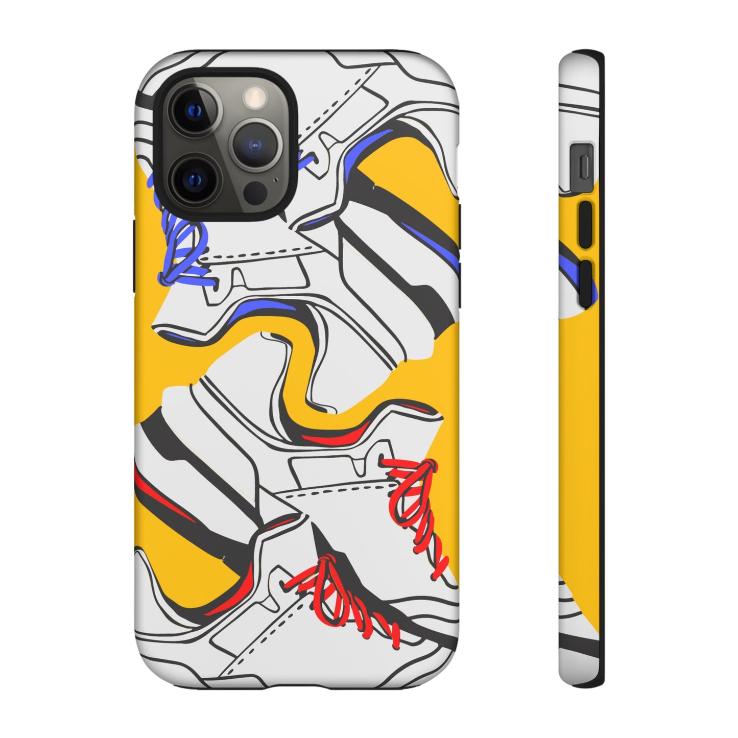 Sneakers Wallpaper Phone Case | iPhone 15 Plus/ Pro, 14, 13, 12| Google Pixel 7, Pro, 5| Samsung Galaxy S23 All Major Phone Models