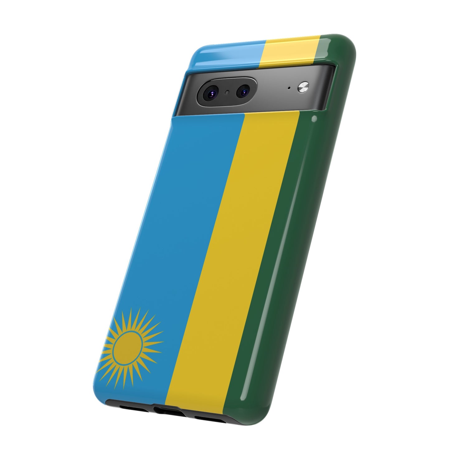 Rwanda Flag Phone Case | iPhone 15 Plus/ Pro, 14, 13, 12| Google Pixel 7, Pro, 5| Samsung Galaxy S23 All Major Phone Models