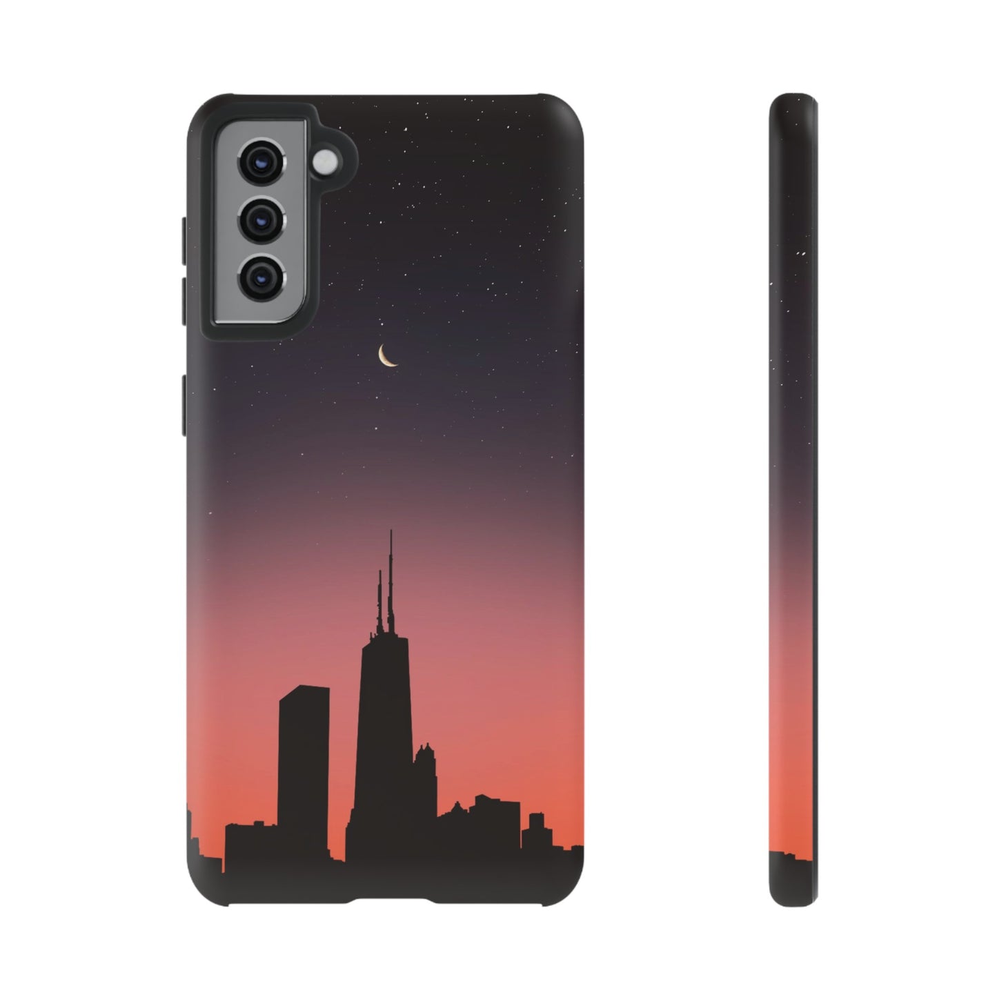 Chicago Skyline Wallpaper Phone Case | iPhone 15 Plus/ Pro, 14, 13, 12| Google Pixel 7, Pro, 5| Samsung Galaxy S23 All Major Phone Models