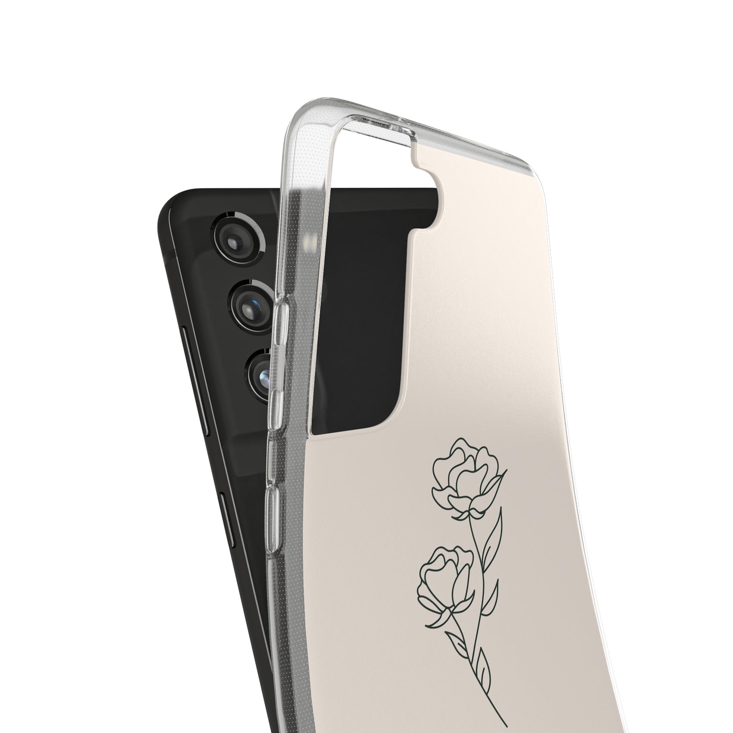 Simple Rose Phone Case | iPhone 15 Plus/ Pro, 14, 13, 12| Google Pixel 7, Pro, 5| Samsung Galaxy S23 All Major Phone Models