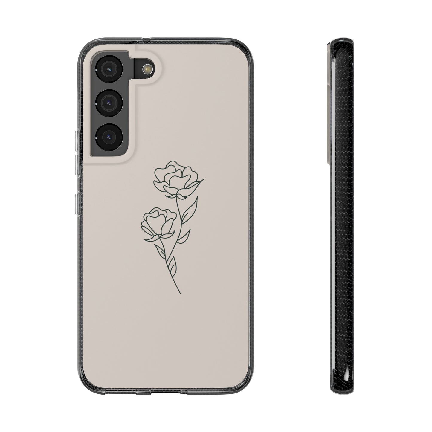 Simple Rose Phone Case | iPhone 15 Plus/ Pro, 14, 13, 12| Google Pixel 7, Pro, 5| Samsung Galaxy S23 All Major Phone Models