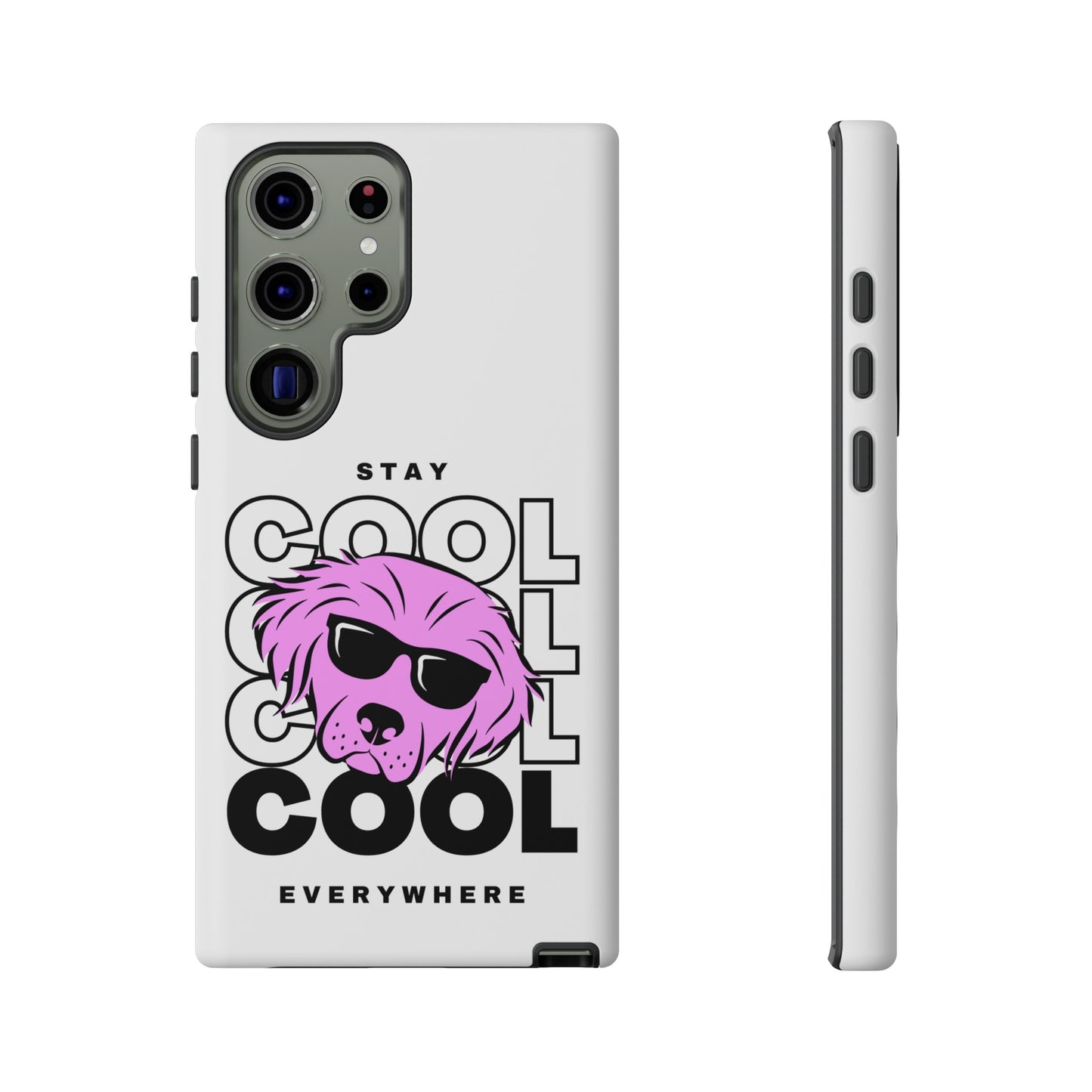 Stay Cool Phone Case | iPhone 15 Plus/ Pro, 14, 13, 12| Google Pixel 7, Pro, 5| Samsung Galaxy S23 All Major Phone Models