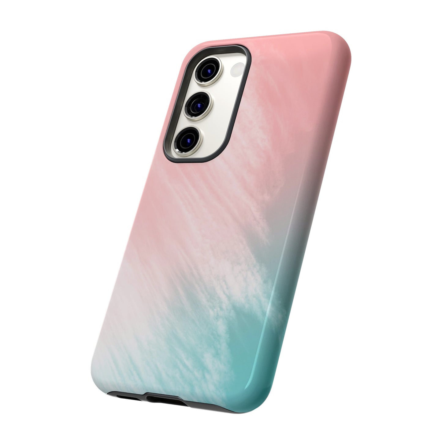 Soft Pink And Blue Wallpaper Phone Case | iPhone 15 Plus/ Pro, 14, 13, 12| Google Pixel 7, Pro, 5| Samsung Galaxy S23 All Major Phone Models