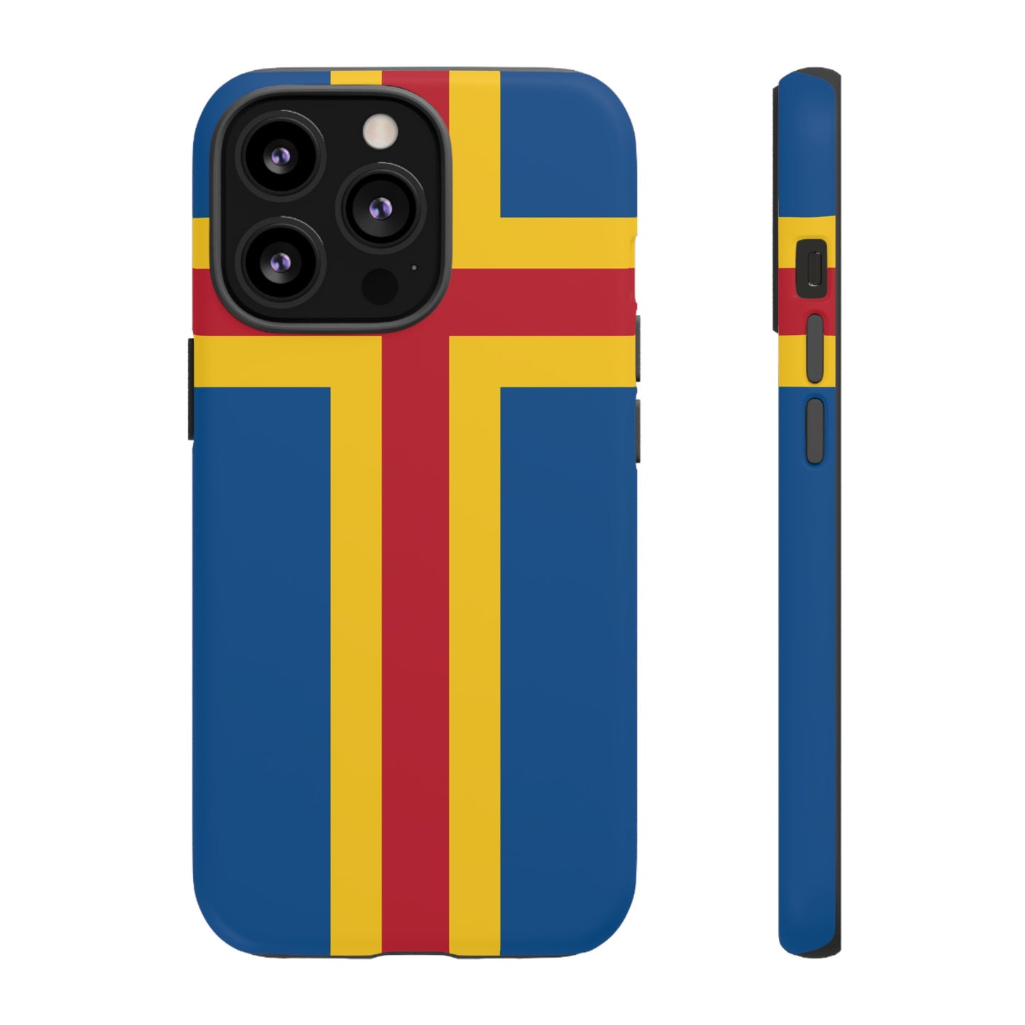 Aland Islands (Finland) Flag Phone Case | iPhone 15 Plus/ Pro, 14, 13, 12| Google Pixel 7, Pro, 5| Samsung Galaxy S23 All Major Phone Models