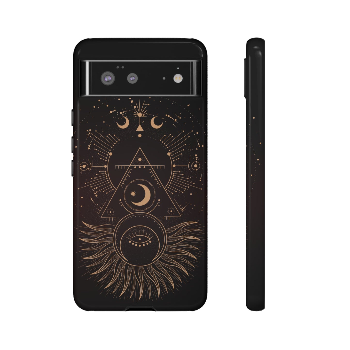 Cosmic Geometry Phone Case | iPhone 15 Plus/ Pro, 14, 13, 12| Google Pixel 7, Pro, 5| Samsung Galaxy S23 All Major Phone Models