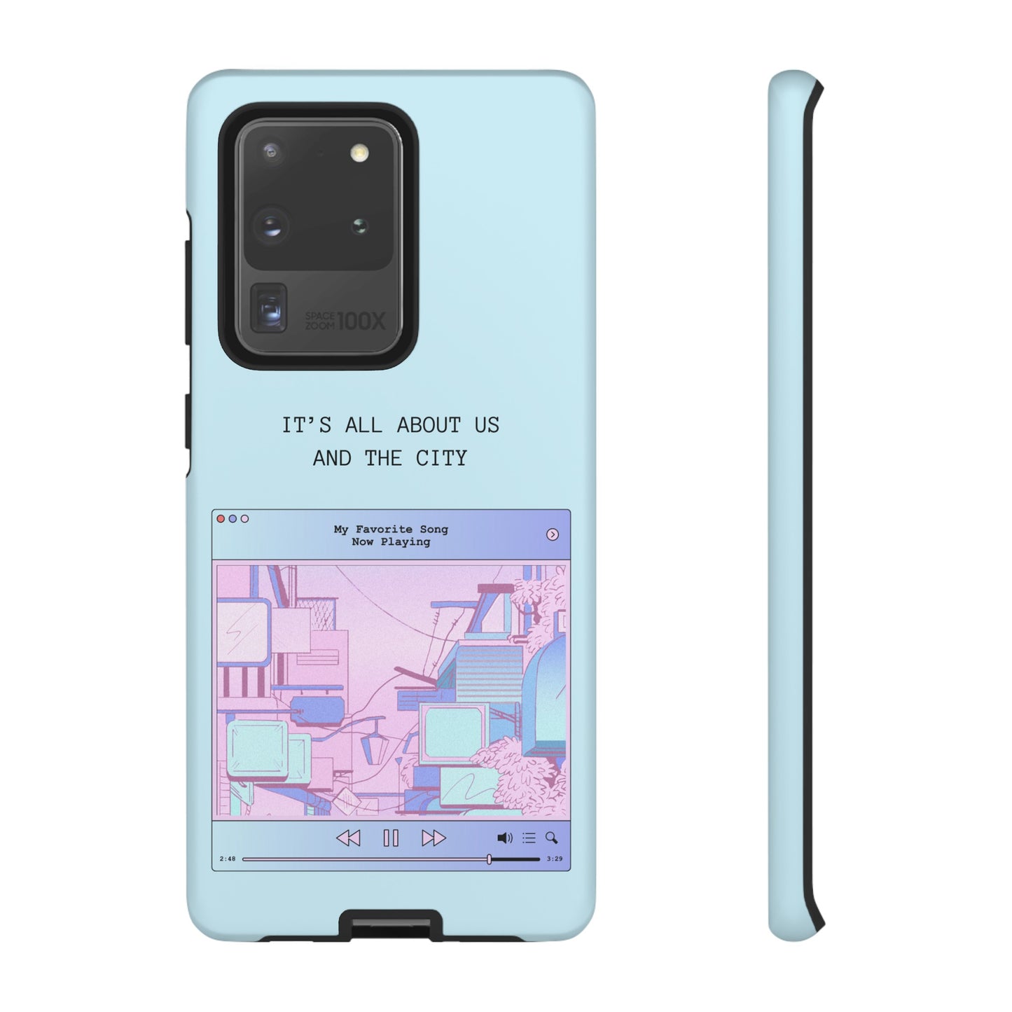 Us And The City Phone Case | iPhone 15 Plus/ Pro, 14, 13, 12| Google Pixel 7, Pro, 5| Samsung Galaxy S23 All Major Phone Models