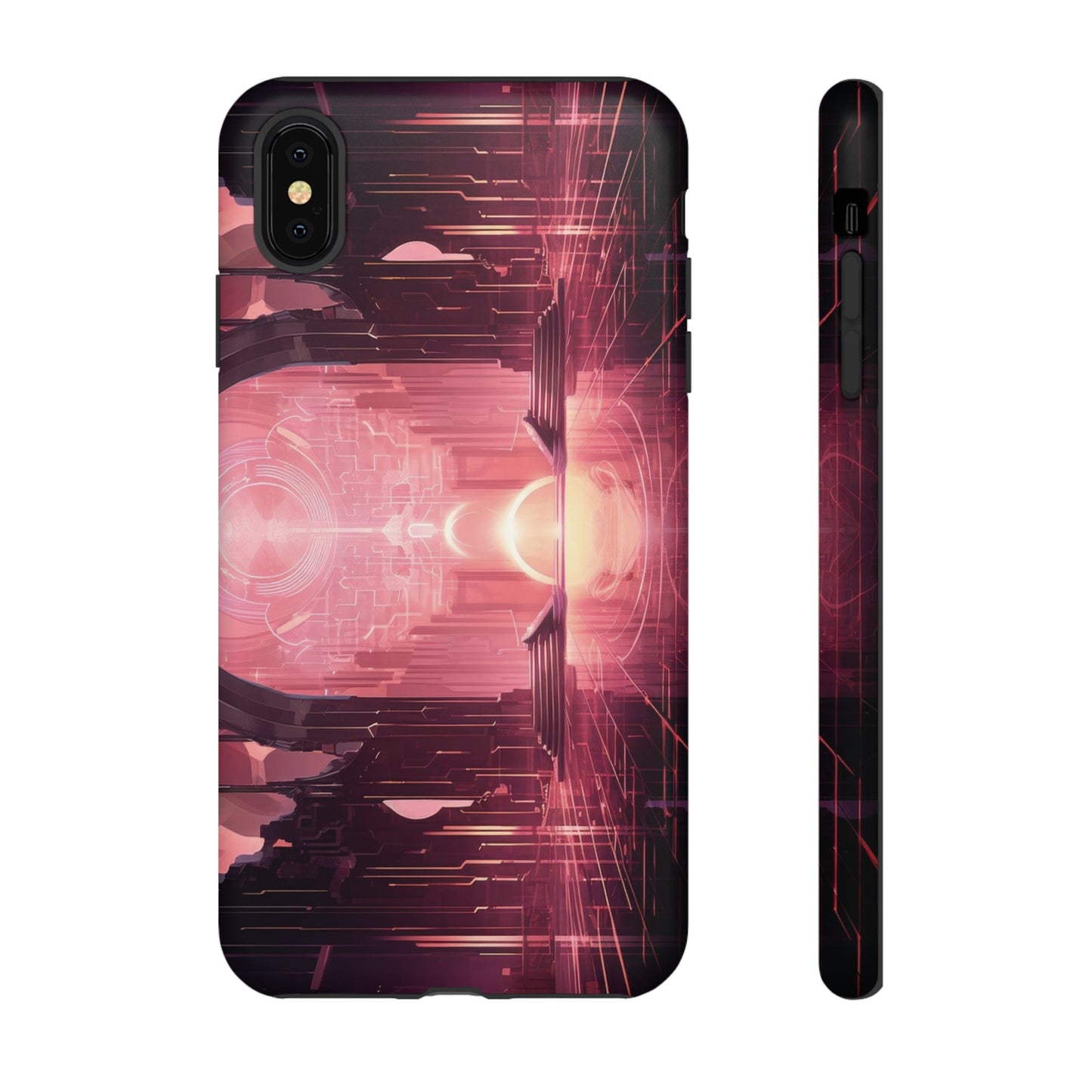 Sci-Fi Hall Wallpaper Phone Case | iPhone 15 Plus/ Pro, 14, 13, 12| Google Pixel 7, Pro, 5| Samsung Galaxy S23 All Major Phone Models