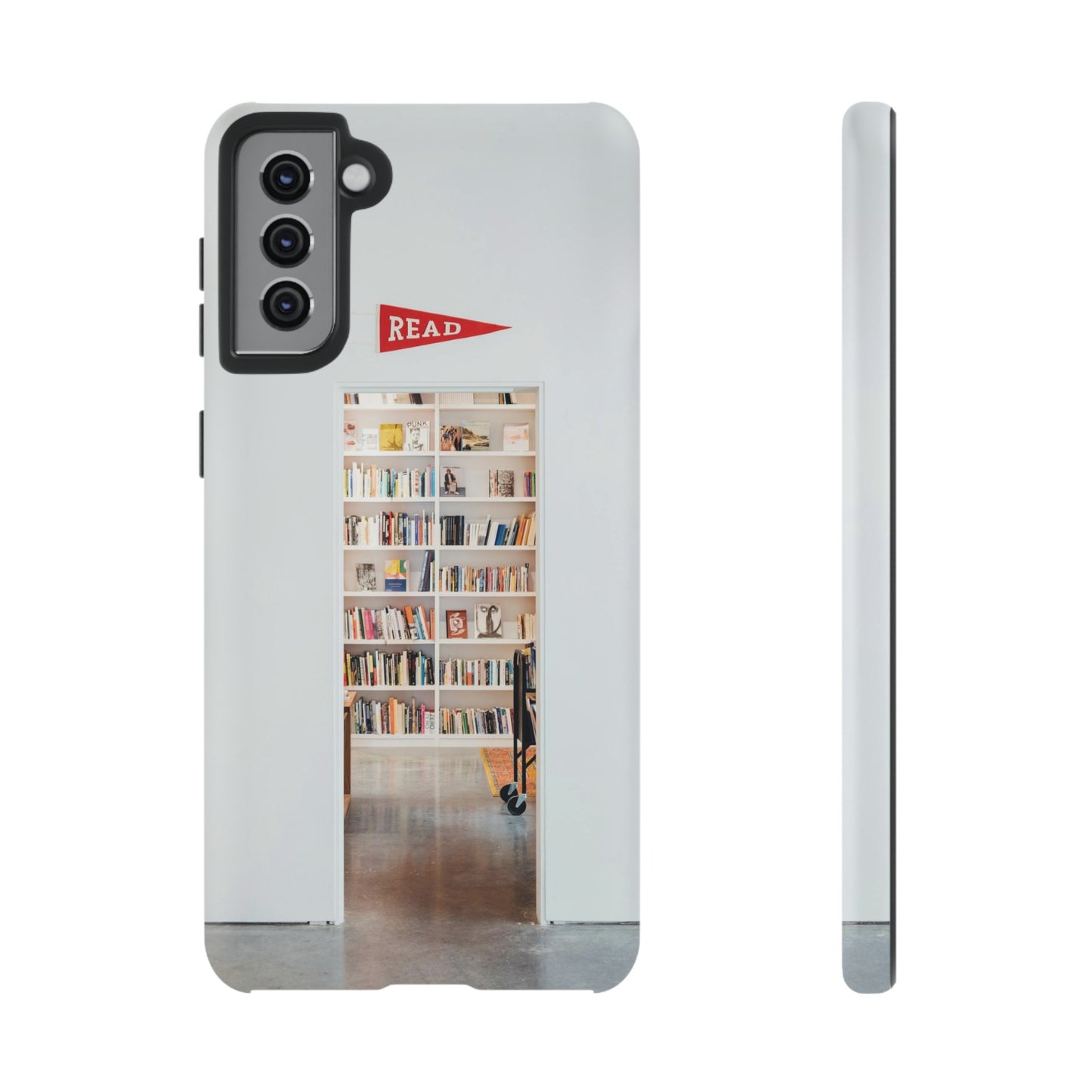 Peaceful Library Wallpaper Phone Case | iPhone 15 Plus/ Pro, 14, 13, 12| Google Pixel 7, Pro, 5| Samsung Galaxy S23 All Major Phone Models