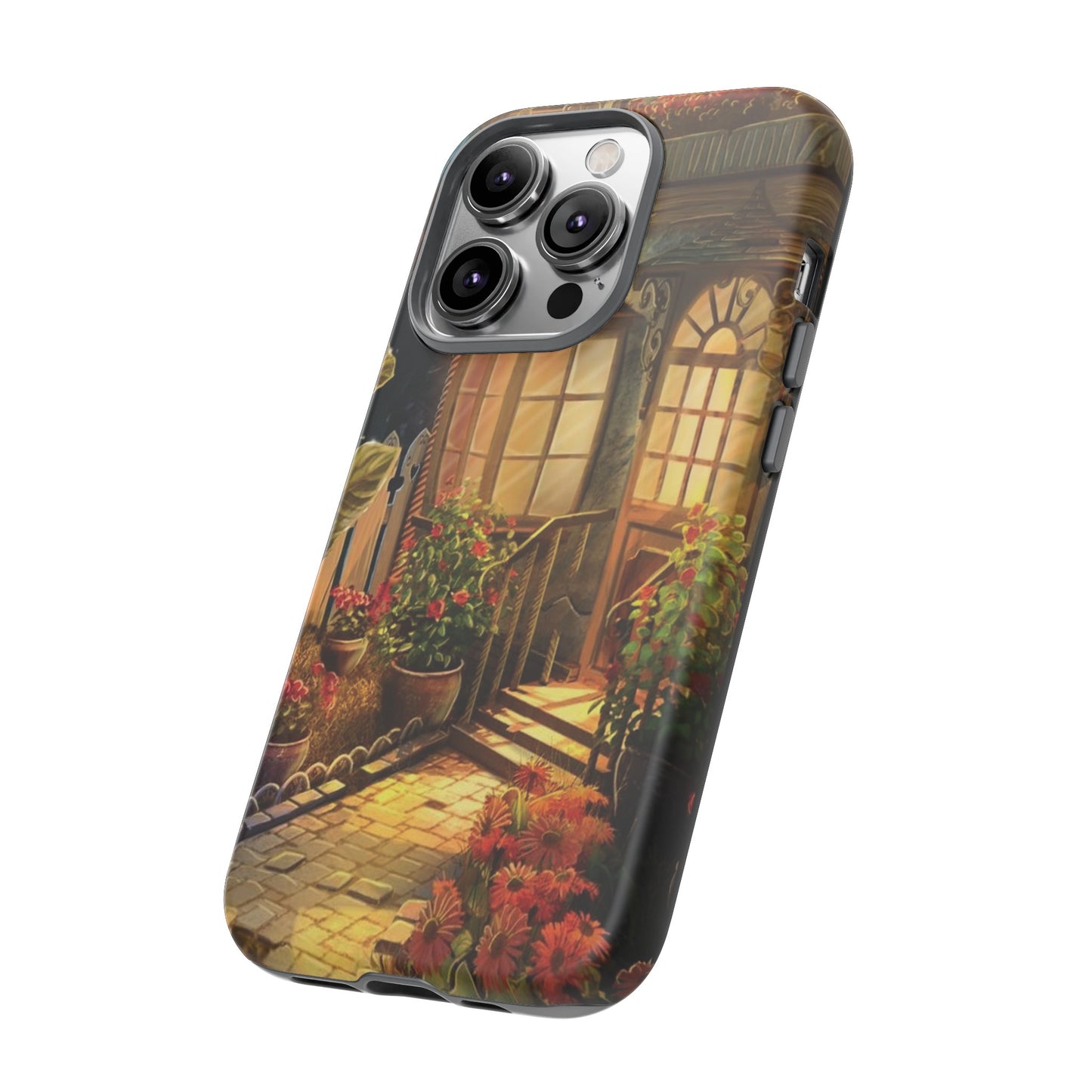 Cottage Garden Wallpaper Phone Case | iPhone 15 Plus/ Pro, 14, 13, 12| Google Pixel 7, Pro, 5| Samsung Galaxy S23 All Major Phone Models