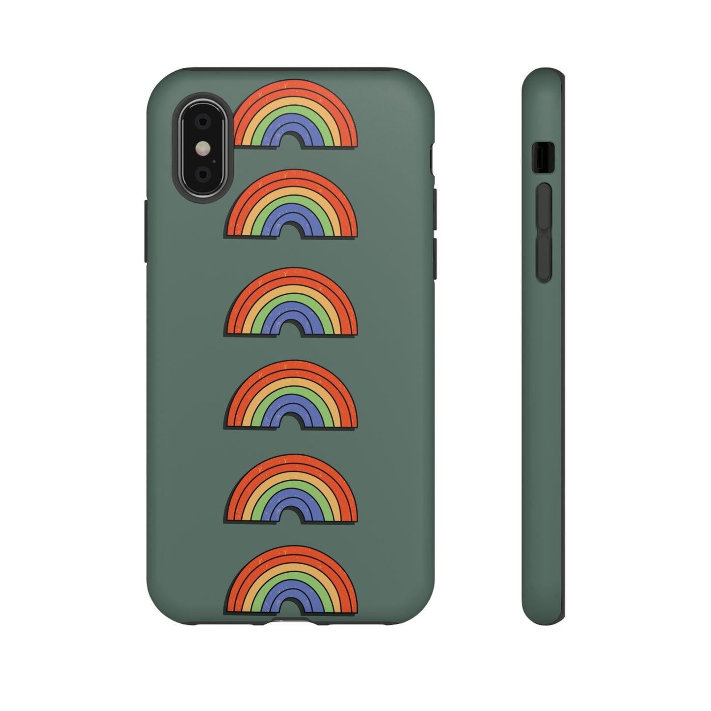 Rainbow Wallpaper Phone Case | iPhone 15 Plus/ Pro, 14, 13, 12| Google Pixel 7, Pro, 5| Samsung Galaxy S23 All Major Phone Models