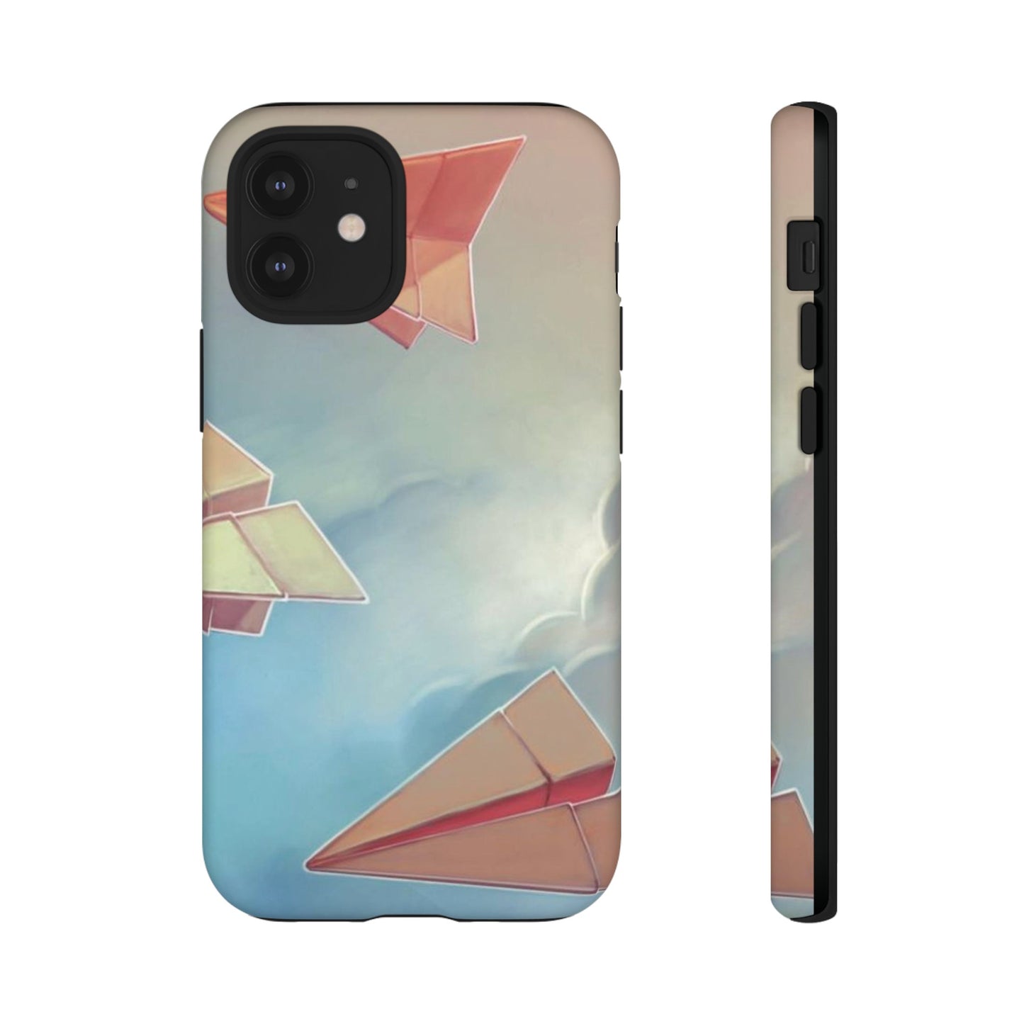 Paper Plane Wallpaper Phone Case | iPhone 15 Plus/ Pro, 14, 13, 12| Google Pixel 7, Pro, 5| Samsung Galaxy S23 All Major Phone Models