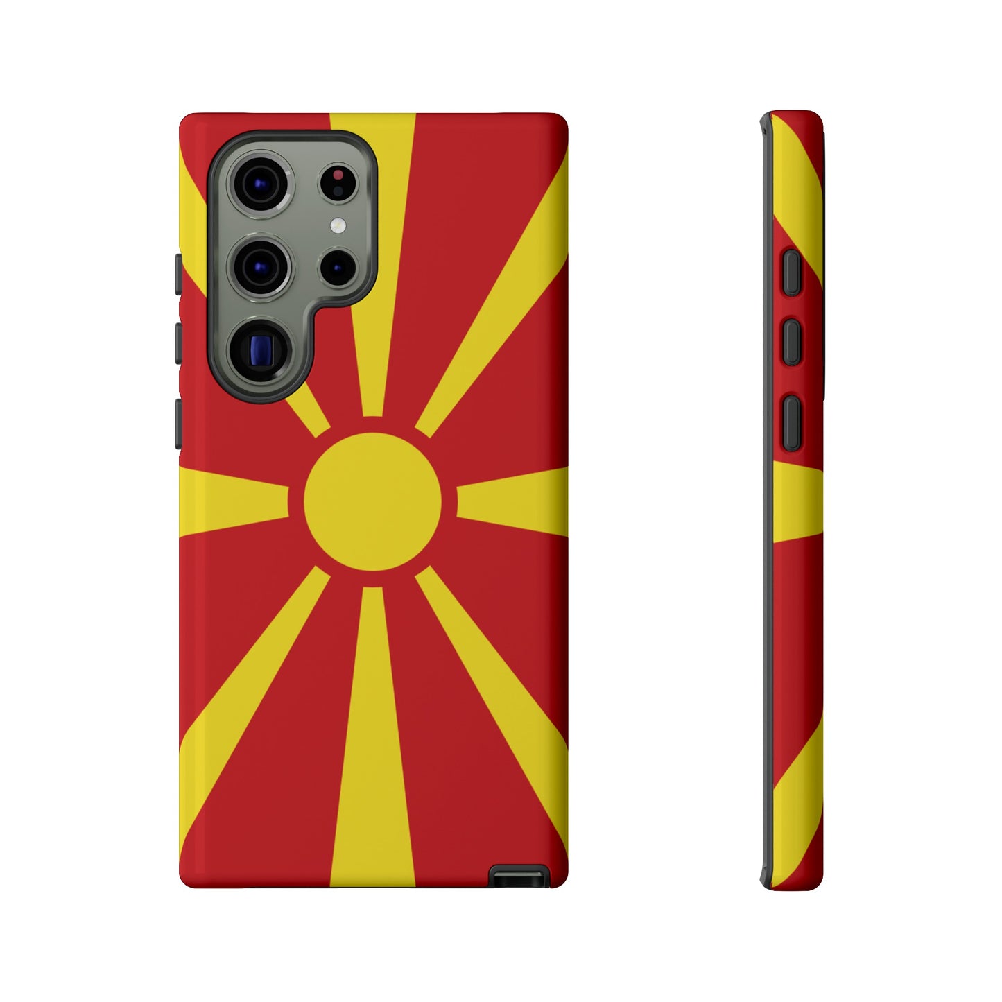 Macedonia Flag Phone Case | iPhone 15 Plus/ Pro, 14, 13, 12| Google Pixel 7, Pro, 5| Samsung Galaxy S23 All Major Phone Models