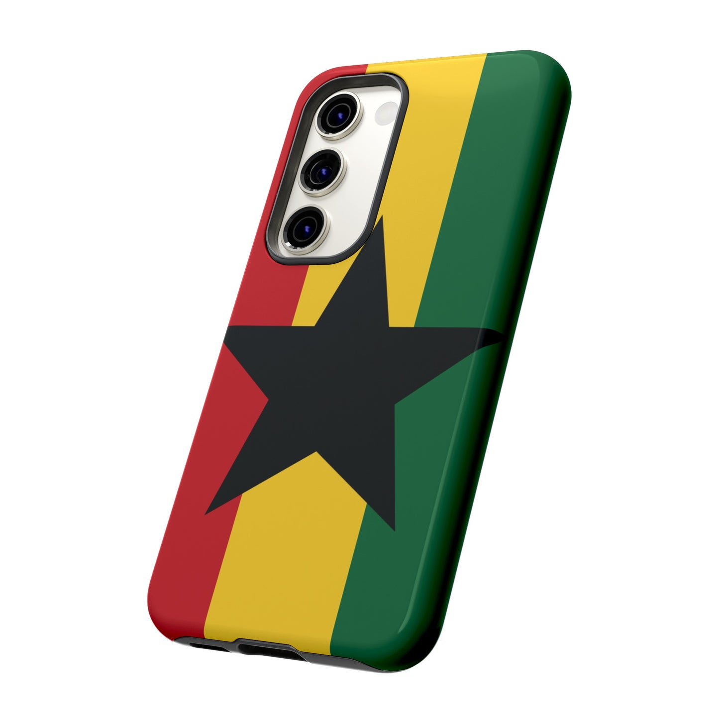 Ghana Flag Phone Case | iPhone 15 Plus/ Pro, 14, 13, 12| Google Pixel 7, Pro, 5| Samsung Galaxy S23 All Major Phone Models