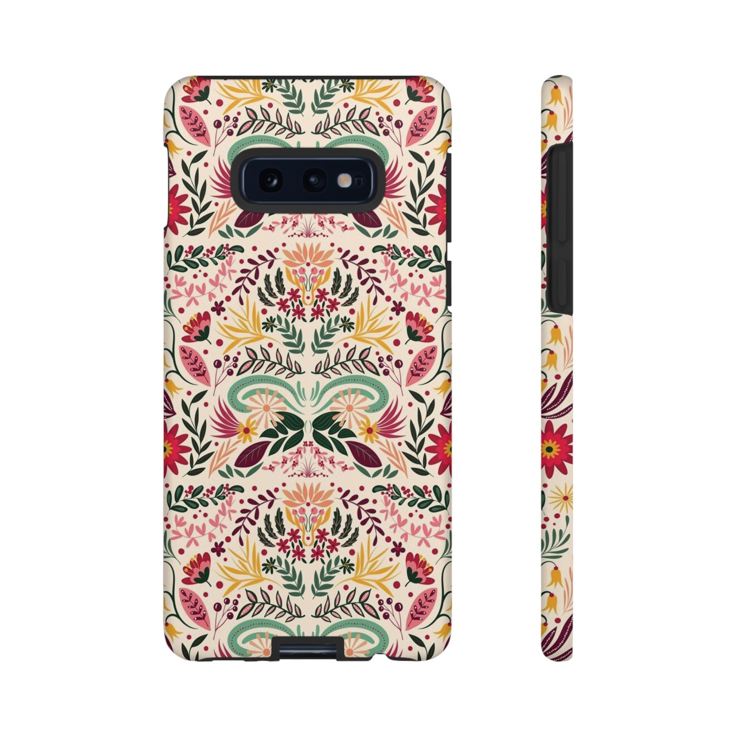 Bright Floral Wallpaper Phone Case | iPhone 15 Plus/ Pro, 14, 13, 12| Google Pixel 7, Pro, 5| Samsung Galaxy S23 All Major Phone Models