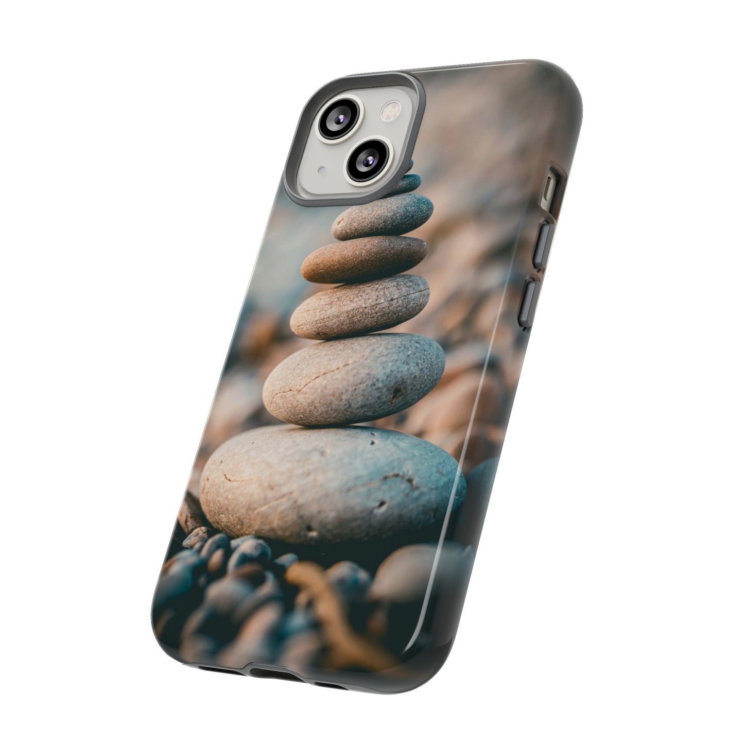 Rock Stack Wallpaper Phone Case | iPhone 15 Plus/ Pro, 14, 13, 12| Google Pixel 7, Pro, 5| Samsung Galaxy S23 All Major Phone Models