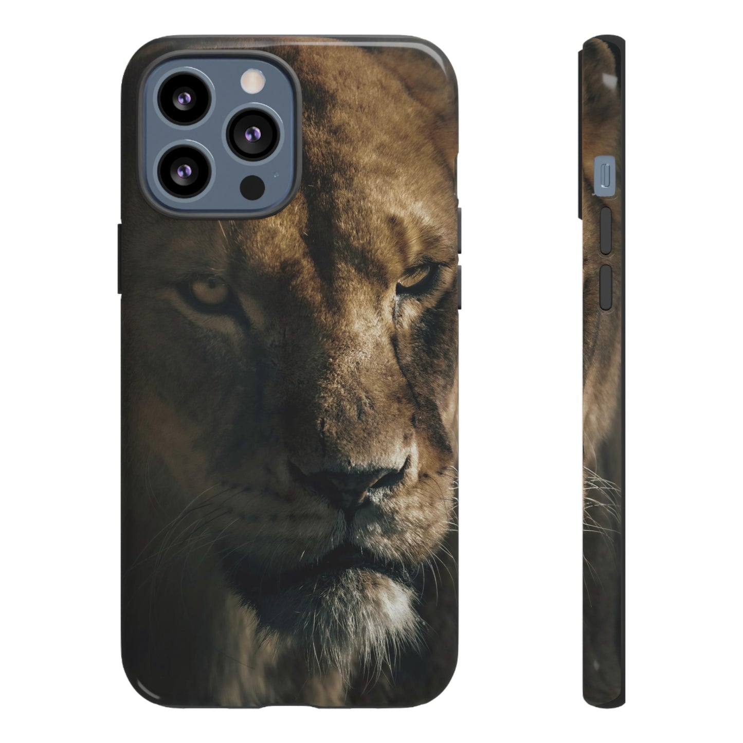 Lion Wallpaper Phone Case | iPhone 15 Plus/ Pro, 14, 13, 12| Google Pixel 7, Pro, 5| Samsung Galaxy S23 All Major Phone Models