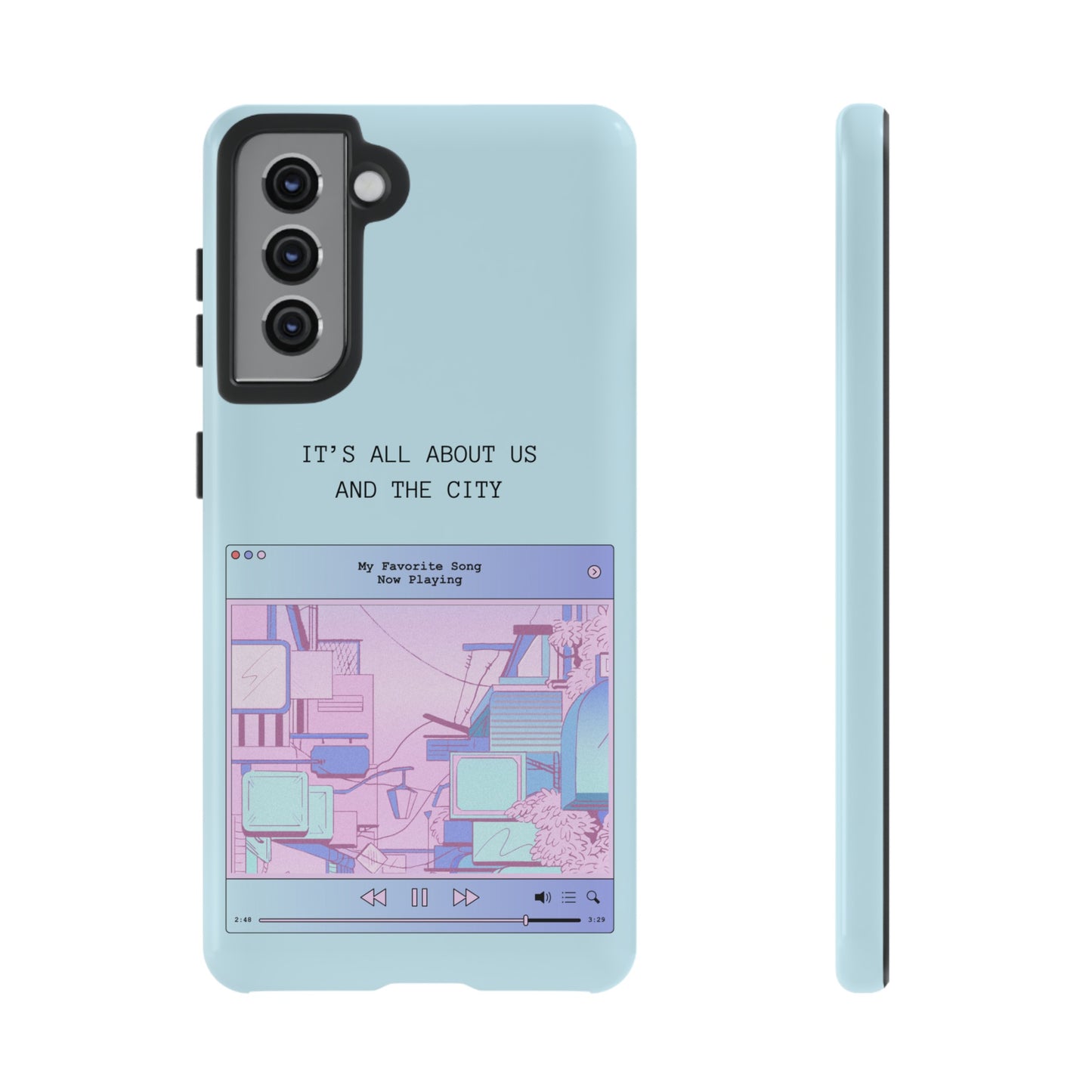 Us And The City Phone Case | iPhone 15 Plus/ Pro, 14, 13, 12| Google Pixel 7, Pro, 5| Samsung Galaxy S23 All Major Phone Models