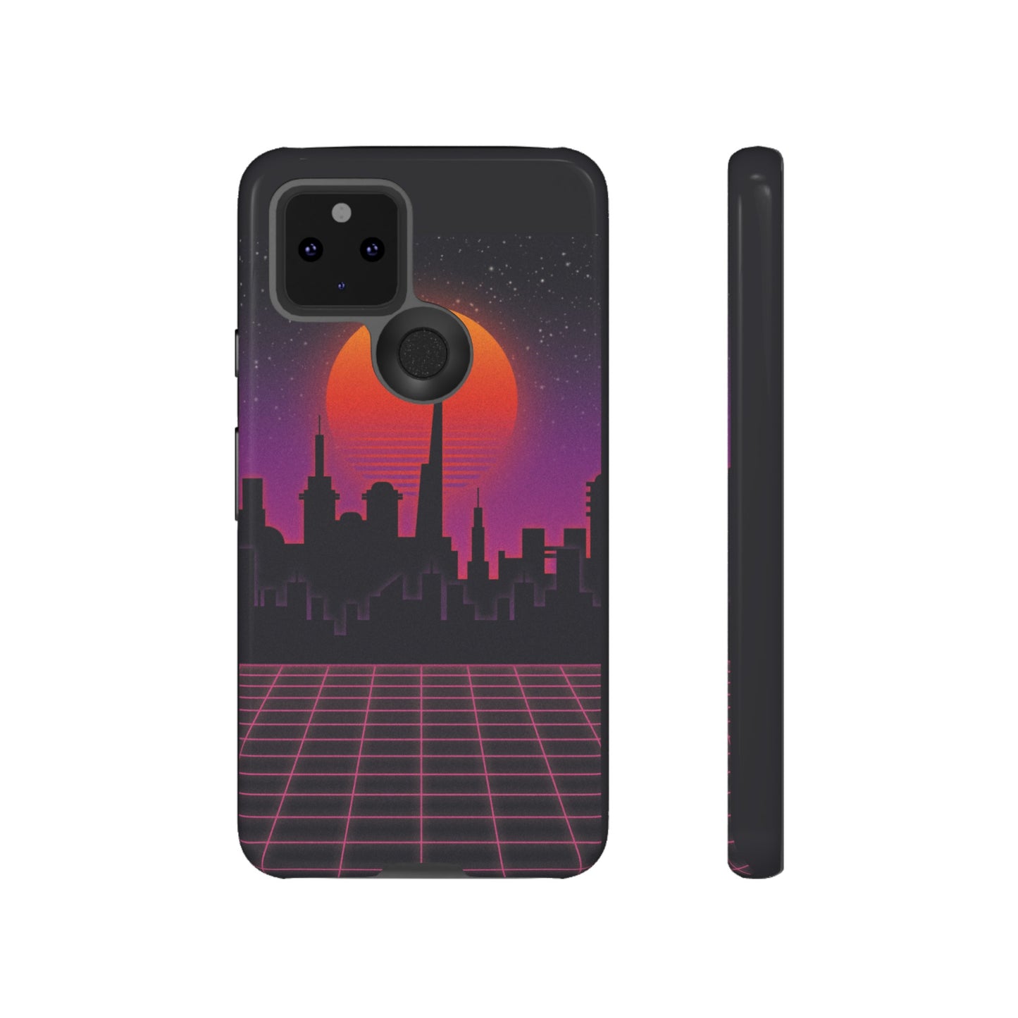 Retro City Phone Case | iPhone 15 Plus/ Pro, 14, 13, 12| Google Pixel 7, Pro, 5| Samsung Galaxy S23 All Major Phone Models