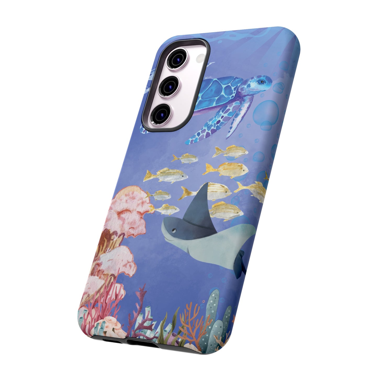 Underwater Scene Wallpaper Phone Case | iPhone 15 Plus/ Pro, 14, 13, 12| Google Pixel 7, Pro, 5| Samsung Galaxy S23 All Major Phone Models