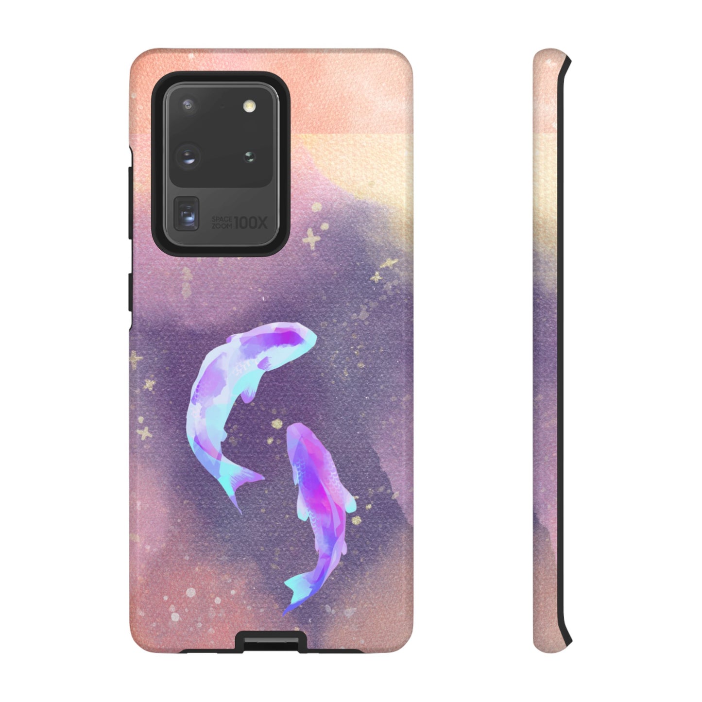 Cosmic Koi Phone Case | iPhone 15 Plus/ Pro, 14, 13, 12| Google Pixel 7, Pro, 5| Samsung Galaxy S23 All Major Phone Models