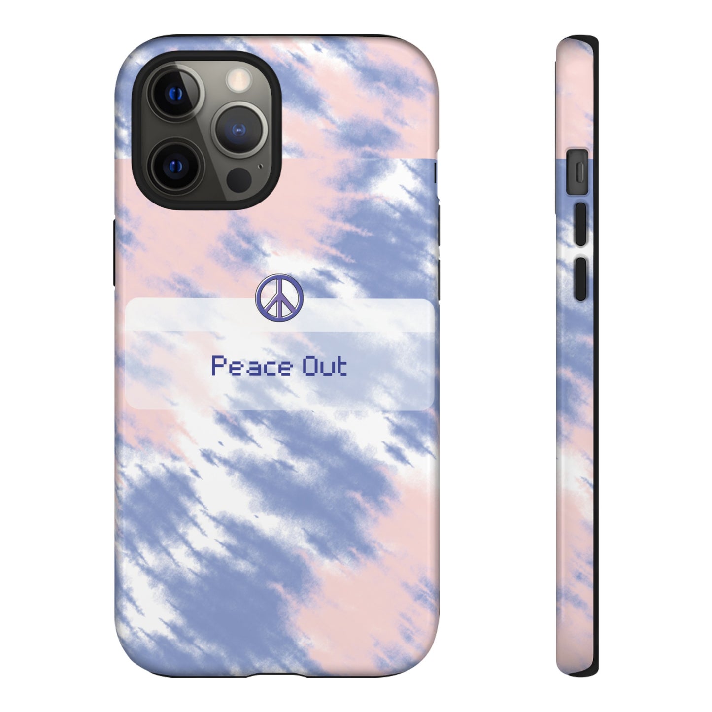 Peace Out Wallpaper Phone Case | iPhone 15 Plus/ Pro, 14, 13, 12| Google Pixel 7, Pro, 5| Samsung Galaxy S23 All Major Phone Models