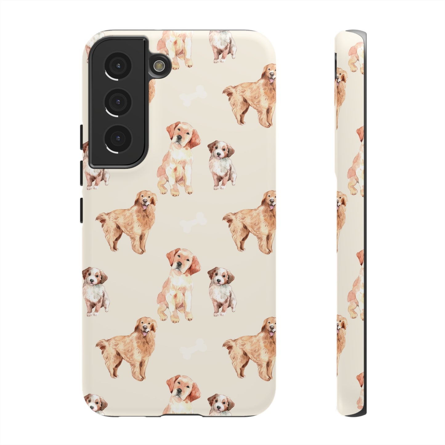 Cute Dog Wallpaper Phone Case | iPhone 15 Plus/ Pro, 14, 13, 12| Google Pixel 7, Pro, 5| Samsung Galaxy S23 All Major Phone Models