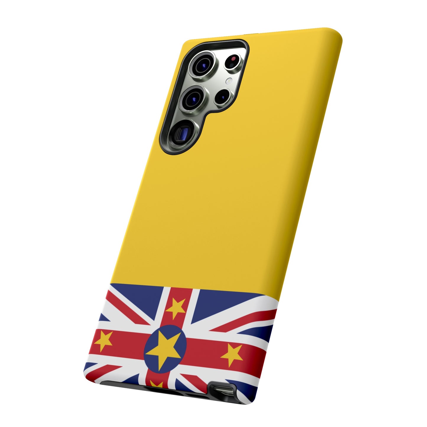 Niue New Zealand Flag Phone Case | iPhone 15 Plus/ Pro, 14, 13, 12| Google Pixel 7, Pro, 5| Samsung Galaxy S23 All Major Phone Models