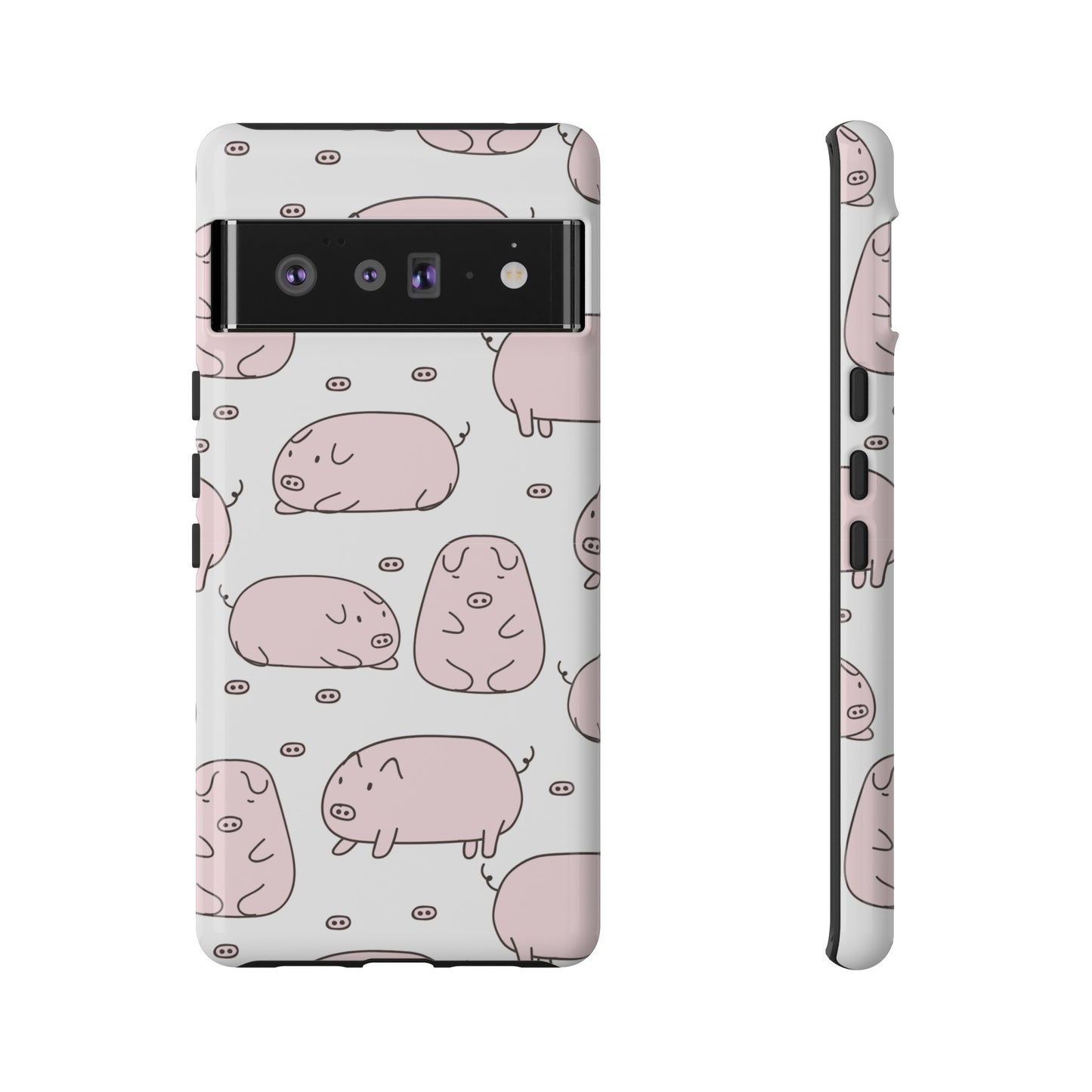 Pig Wallpaper Phone Case | iPhone 15 Plus/ Pro, 14, 13, 12| Google Pixel 7, Pro, 5| Samsung Galaxy S23 All Major Phone Models