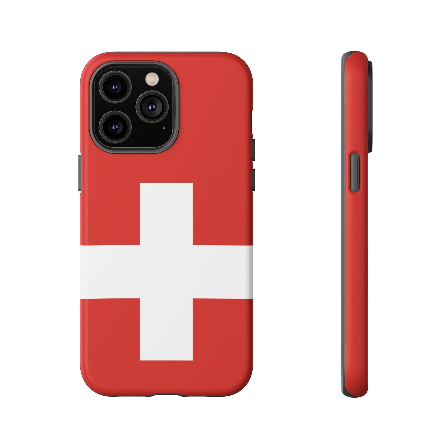 Switzerland Flag Phone Case | iPhone 15 Plus/ Pro, 14, 13, 12| Google Pixel 7, Pro, 5| Samsung Galaxy S23 All Major Phone Models